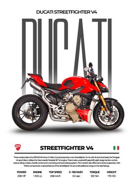 Ducati Streetfighter V4 Motorcycle