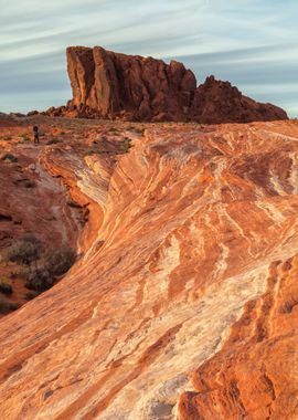 Striped Rock Formations