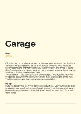 Garage Definition