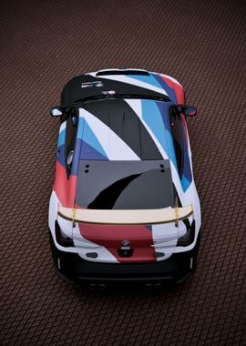 BMW Race Car Design - Back