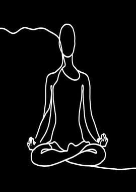 Line Art Meditation