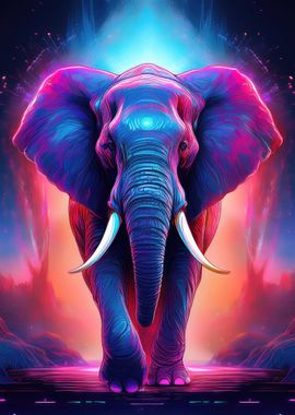 Neon Elephant