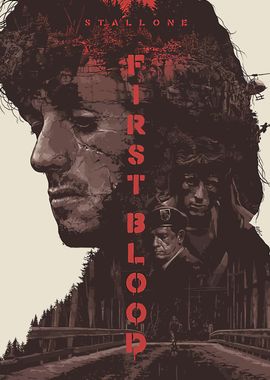 First Blood Movie Poster