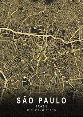 São Paulo City Map