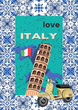 Love Italy Poster