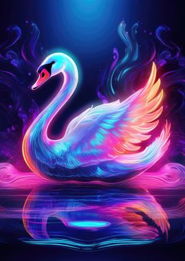 Neon Swan