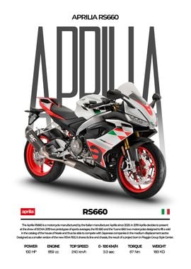 Aprilia RS660 Motorcycle