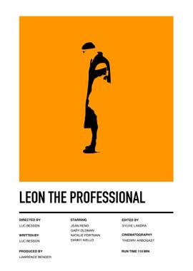 Leon The Professional Minimalist Poster