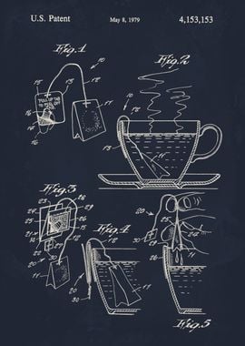 Tea Bag Patent Illustration