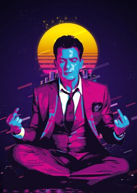 Retro Man in Suit