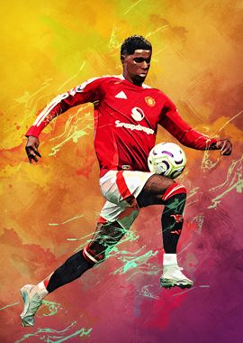 Marcus Rashford Football Player