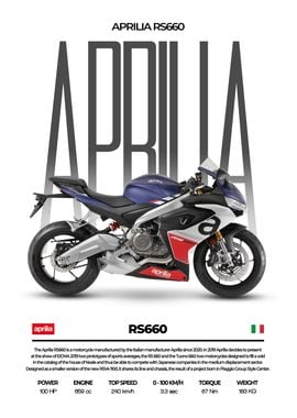 Aprilia RS660 Motorcycle