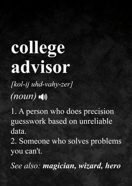 College Advisor Job Definition