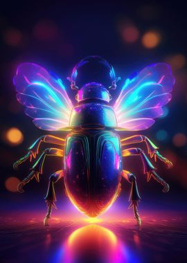 Neon Beetle