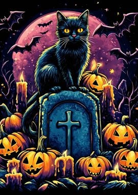 Black Cat Halloween