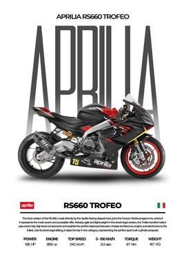 Aprilia RS660 Trofeo Motorcycle