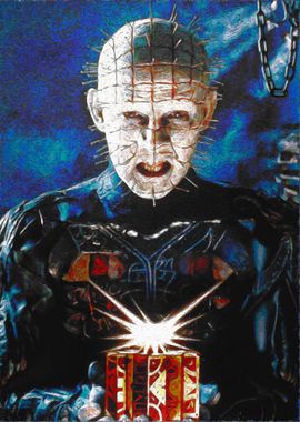 Pinhead Horror movie poster