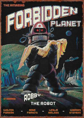 Forbidden Planet Movie Poster