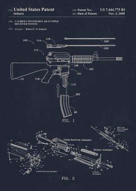 US Patent for AR-15 Receiver