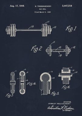 Barbell Patent Illustration