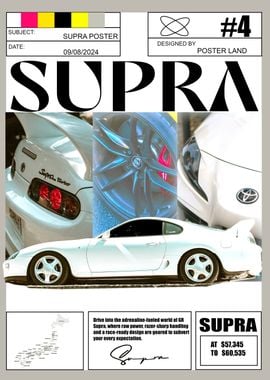 Toyota Supra MK4 Japan Car