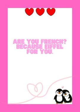 Eiffel for You Valentine's Card