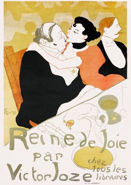 Reine de Joie by Henri de Toulouse-Lautrec