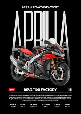 Aprilia RSV4 1100 Factory Motorcycle