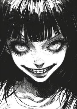 Creepy Anime Girl