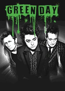 Green Day Band Poster