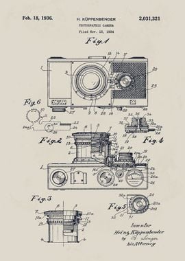 Camera Patent Illustration