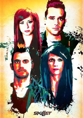 Skillet Band Poster