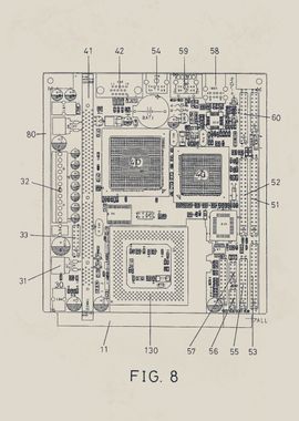 Circuit Motherboard patent 2001