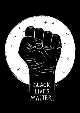 Black Lives Matter Fist