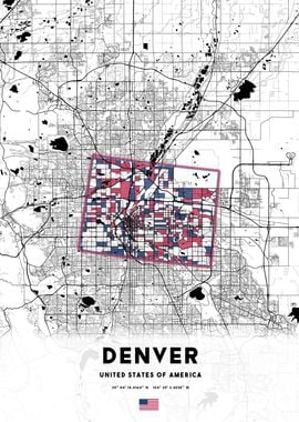 Denver City Map