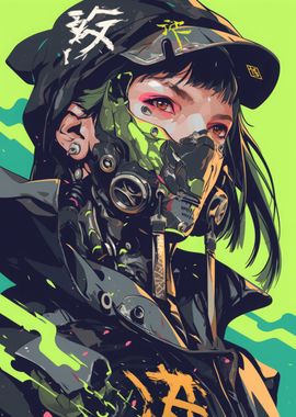 Cyberpunk Anime Girl