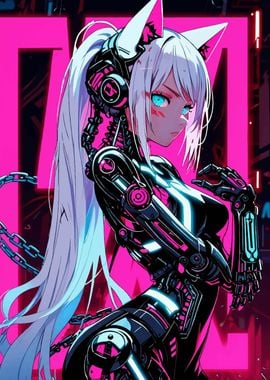 Cyberpunk Anime Girl