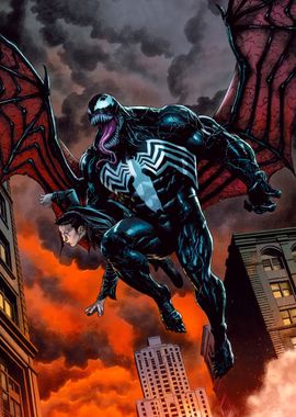 Winged Venom Scene