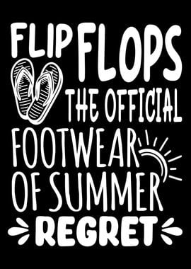 Flip Flops Summer Regret