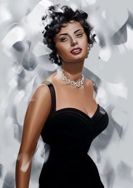 Sophia Loren Portrait