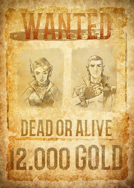 Vex & Vax Wanted Poster