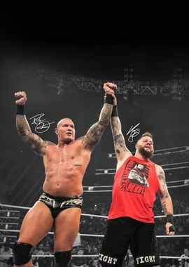 Randy Orton and Kevin Owens 