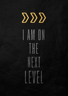 Next Level Motivation Poster