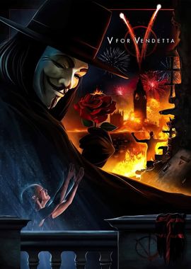 V for Vendetta Poster