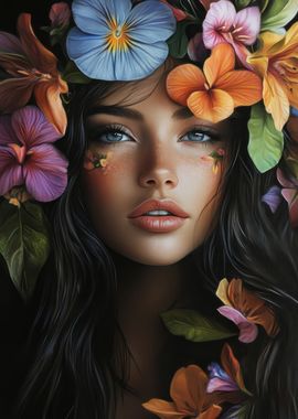 Floral Portrait