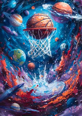 Space Jam Basketball