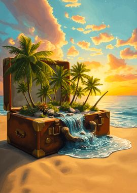 Tropical Paradise in a Suitcase