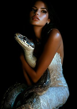 Woman with Snake