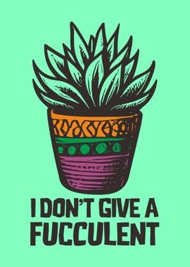 Succulent Pun Graphic