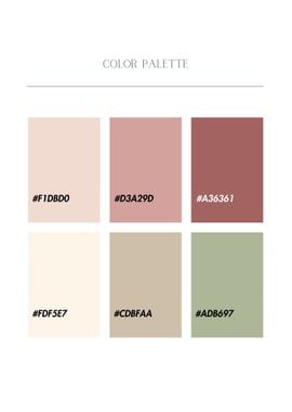 Color Palette Hex Codes